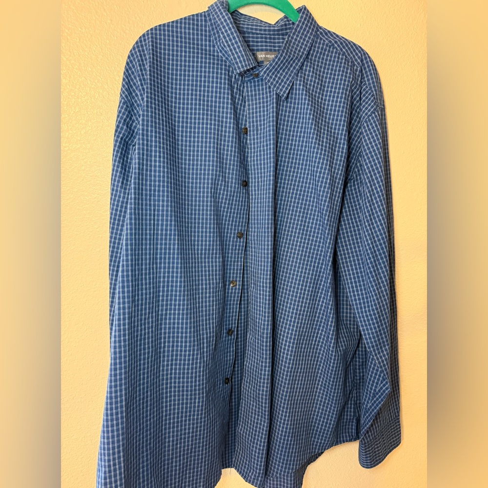 Van Heusen Plaid Men's Shirts - lot of 3